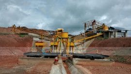 Planta de processamento de coltan 100TPH em Uganda