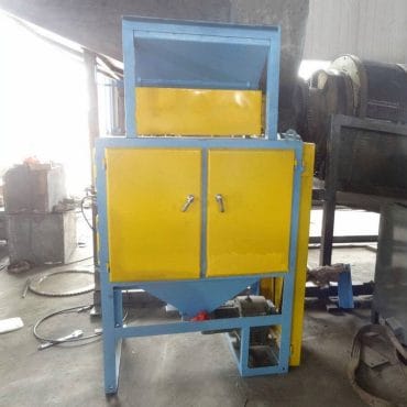 Séparation électrostatique des minéraux