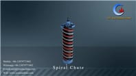 Usine de lavage par chute en spirale JXSC pour le traitement du minerai de chromite