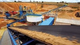 50TPH Silica Sand Processing Plant in Indonesia