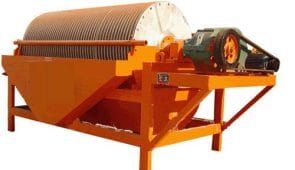 Tipos de separadores magnéticos débiles