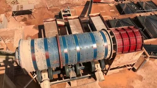 Usine de traitement du coltan alluvial 100TPH au Nigeria