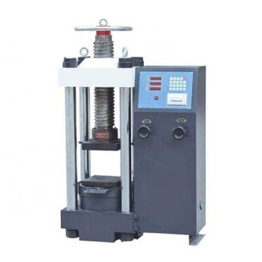 Máquina de ensaio de compressão de betão