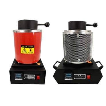 Tungku Peleburan Emas Portabel 1-3kg