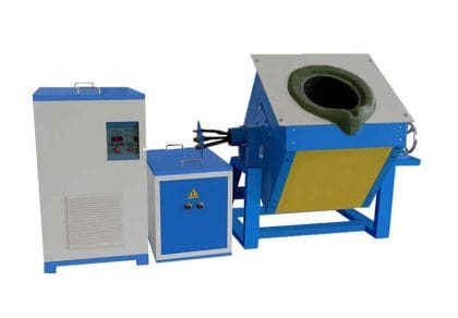 10-250kg Tilt Gold Melting Furnace