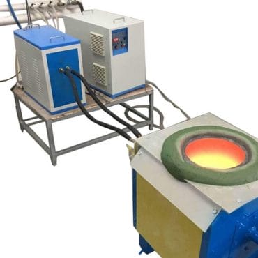 10-250kg Tilt Gold Melting Furnace