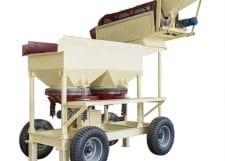 Séparateur Jig mobile avec Trommel