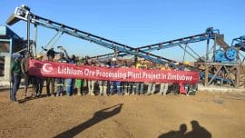 120TPD Spodumene Lithium Ore Processing Plant in Zimbabwe